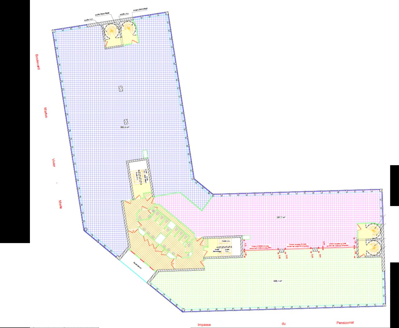 Bureau Lyon 4434m² Location bureau Lyon Rhône OLBUR2108838 43